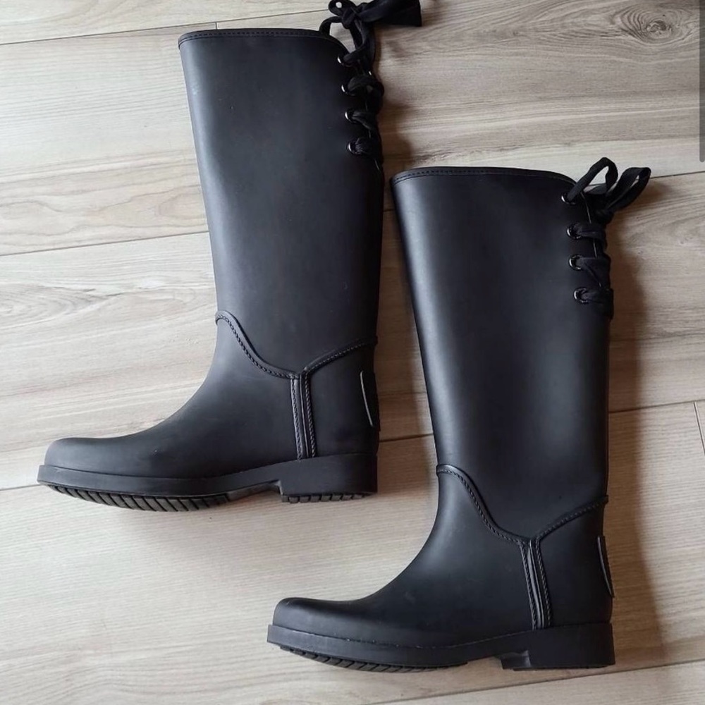 NIB Coach Tristee Matte Rubber Rainboots